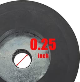 Anti Trillingen Voet Pad Isolator Rubber Bumper Voor Compressoren, Generatoren en Hogedrukreinigers - 4 Stuks — thumbnail 2