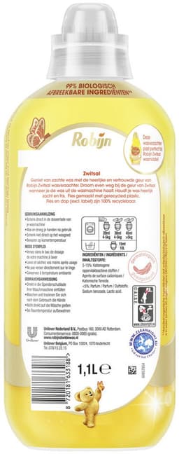 Robijn – Wasverzachter – Zwitsal – 1,1 L - 1 stuk — thumbnail 3