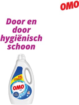 OMO – Vloeibaar Wasmiddel – Wit XXL – 75 Wasbeurten - Bulkverpakking - 3 stuks — thumbnail 3