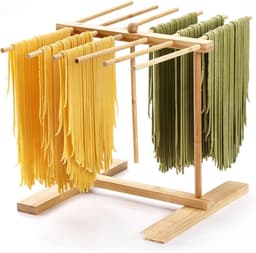 Cosensi - Opvouwbaar Pasta Droogrek voor Eenvoudige Transfer en Opslag - Duurzaam Design - Ruimtebesparend - Keukenaccessoire — thumbnail 4