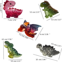 Grote Dinosaurus Haarspelden met Sterke Grip voor Dik en Dun Haar — thumbnail 5