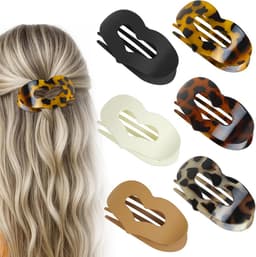 Grote Haarclip Set (6 Stuks) - Stevige Franse Klemmen voor Dik en Dun Haar — thumbnail 1