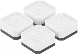 Set van 4 Verhogers voor Wasmachine, Droger en Meubels - Anti-Vibratie Voeten (1-Laags 4cm) — thumbnail 1