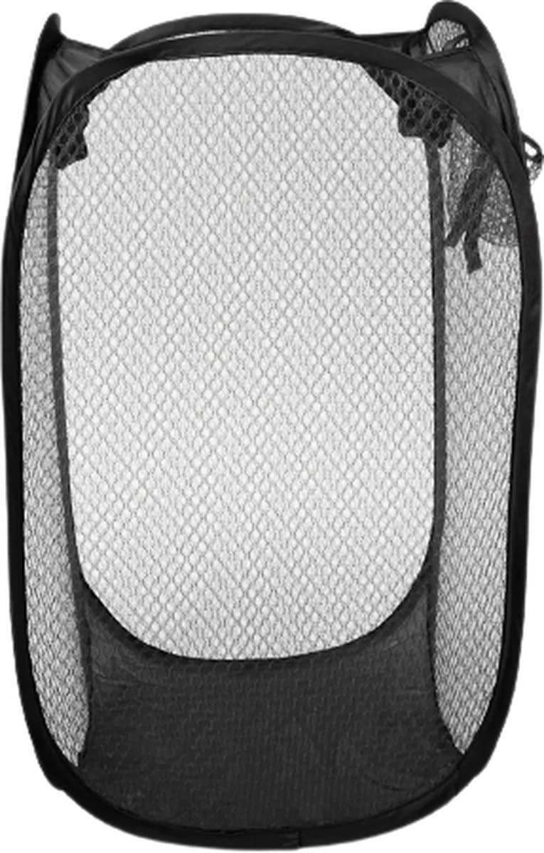 Opvouwbare Wasmand KYOT0 - Grijs - Lichtgewicht - Polyester - 50 x 30 cm - Foldable Laundry Basket - Waszak - Handig op vakantie / Camping — afbeelding 1