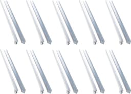 10 set grondankers voor graskant smal 40 x 2,6 x 0,2 cm — thumbnail 1