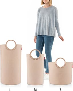 Reisenthel Loophome S Opbergmand - 35 L - Frame Twist Coffee Beige — thumbnail 2