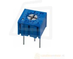 3362P 104 Weerstand regelbaar / precisie potentiometer 100K Ohm