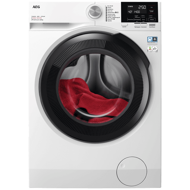 AEG LWR73864 ProSteam - Was-droogcombinatie - 8 kg + 5 kg - 1600 rpm - 76 dB