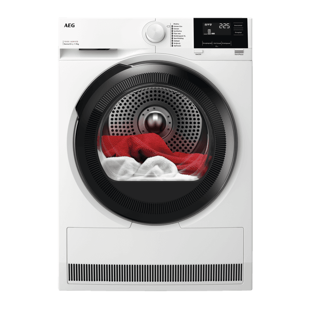 AEG TR739G4B SensiDry - Warmtepompdroger - 9 kg - 64 dB - Energielabel C