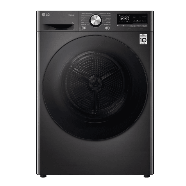 LG RH90V9ZVEN - Warmtepompdroger - 9 kg - 62 dB - Energielabel C