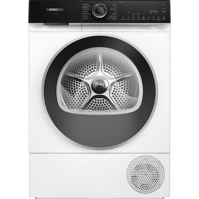 SIEMENS WQ45H2B7NL Self Cleaning Condenser - Warmtepompdroger - 9 kg - 61 dB - Energielabel C