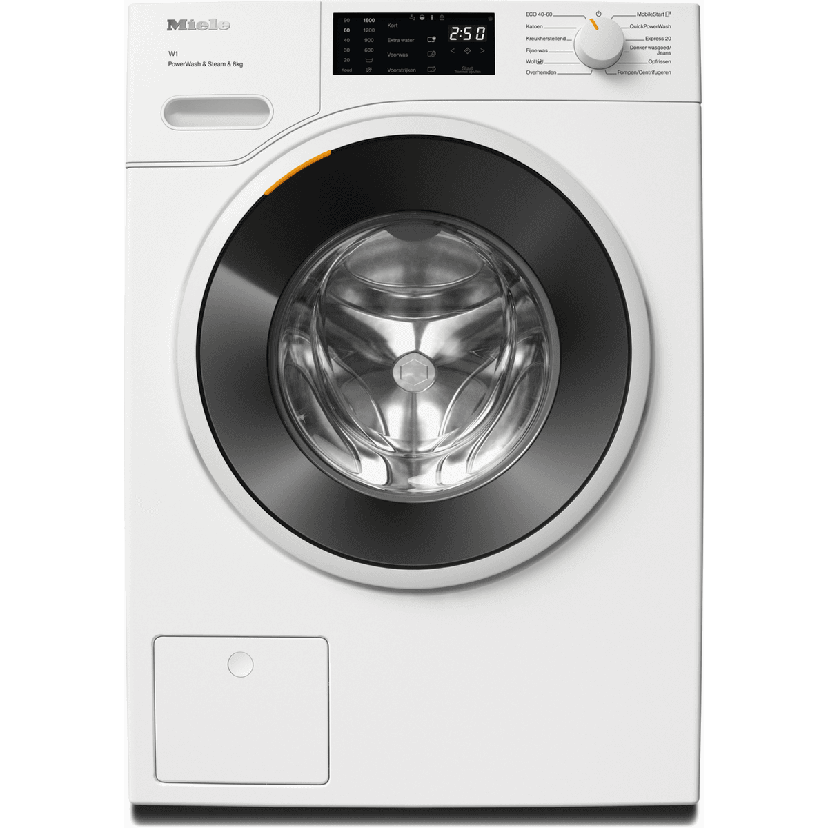 MIELE WWC 380 WCS PowerWash - Wasmachine Voorlader - 8 kg - 1600 rpm - 73 dB — afbeelding 1