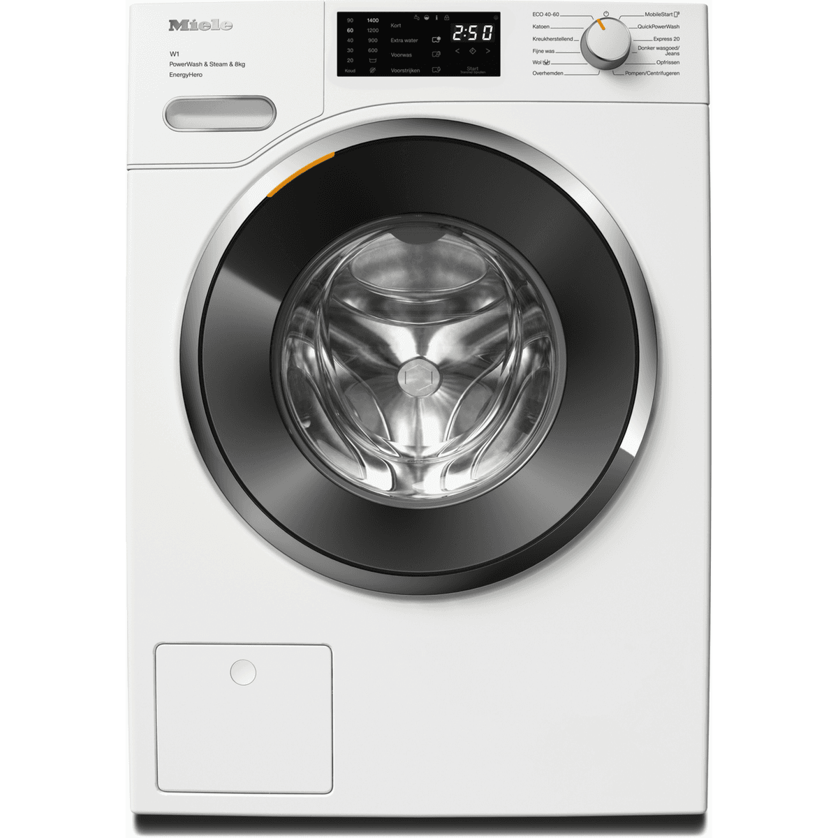 MIELE WWE 380 WCS PowerWash - Wasmachine Voorlader - 8 kg - 1400 rpm - 68 dB — afbeelding 1
