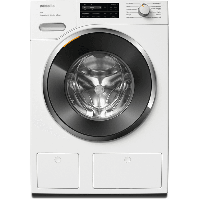 MIELE WWJ 880 WCS PowerWash TwinDos - Wasmachine Voorlader - 9 kg - 1600 rpm - 68 dB - automatisch doseren