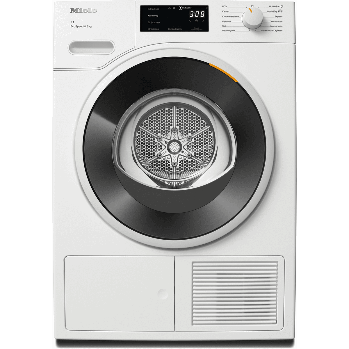 MIELE TWC 640 WP - Warmtepompdroger - 8 kg - 64 dB - Energielabel C — afbeelding 1