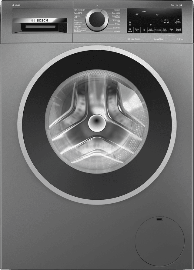 BOSCH WGG244FINL i-DOS - Wasmachine Voorlader - 9 kg - 1400 rpm - 70 dB - automatisch doseren