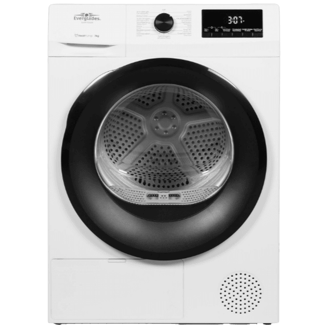 EVERGLADES EVHP7055DW - Warmtepompdroger - 7 kg - 64 dB - Energielabel D Warmtepompdroger