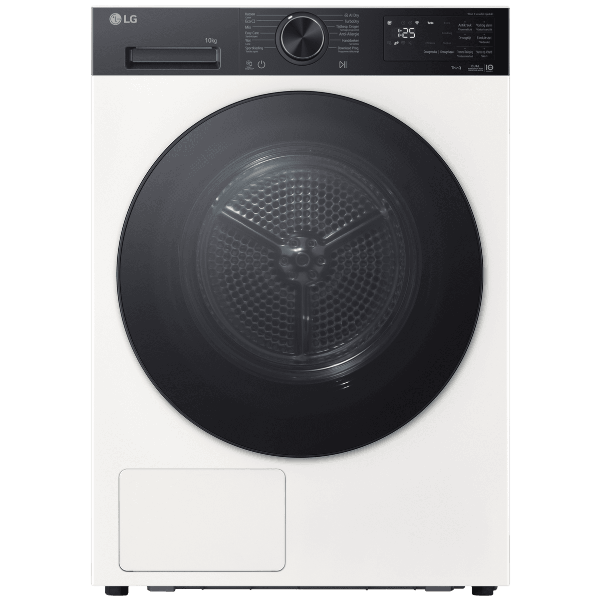 LG RHX5010THB - Warmtepompdroger - 10 kg - 62 dB - Energielabel C — afbeelding 1