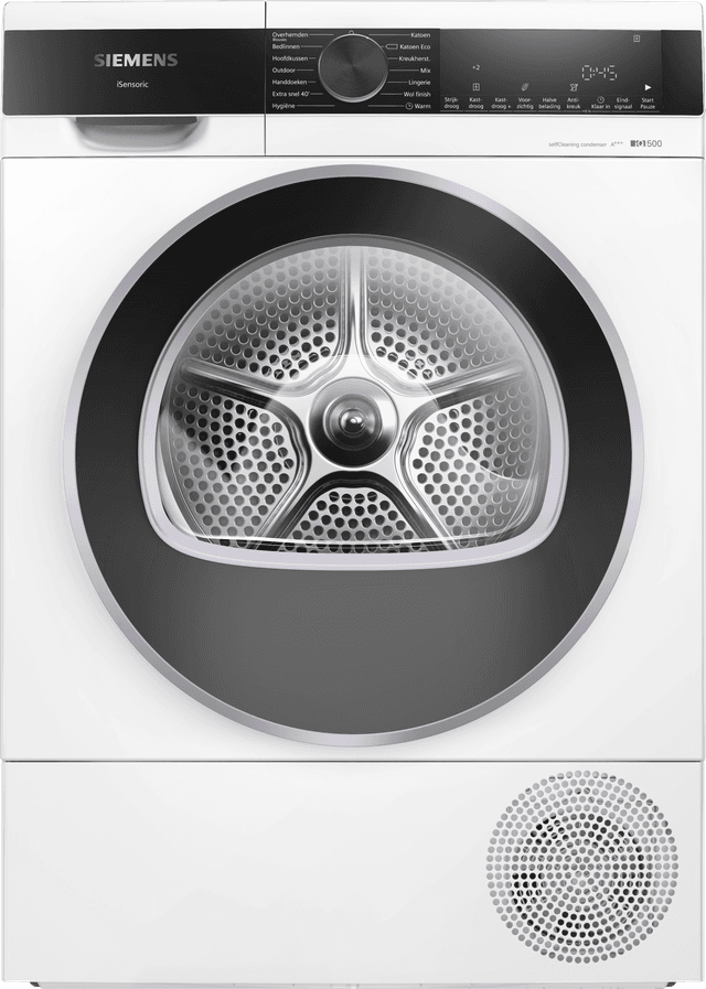 SIEMENS WQ35G2D7NL SpeedPack - Warmtepompdroger - 8.0 kg - 61 dB - Energielabel C