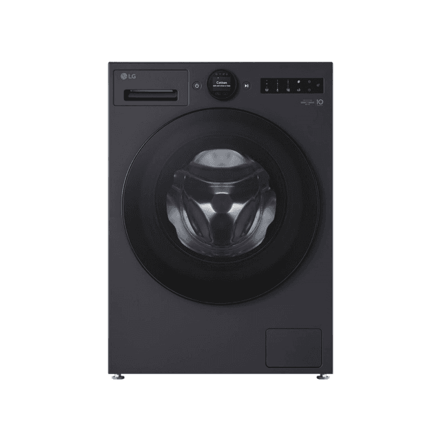 LG F4WX801YB wasmachine - zwart - 11 kg - 1360 tpm - A-40%