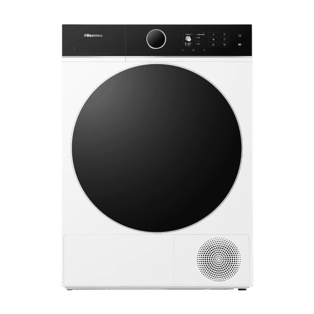 Hisense DH5I804BWCD vrijstaande droger - 8 kg capaciteit - warmtepomp - invertermotor - sensor-droging - wit