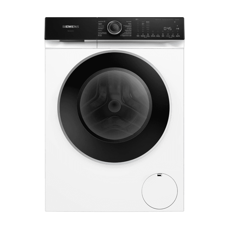Siemens WG56H206FG iQ500 Wasmachine, 10 kg, 1600 rpm, Energieklasse A, NL/FR paneel, Wit — afbeelding 1