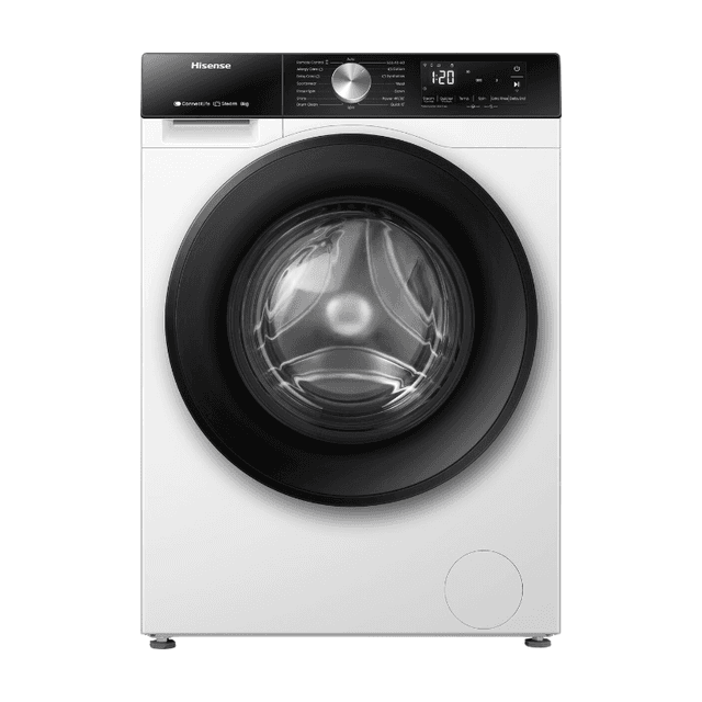 Hisense WF3S9043BW3 Vrijstaande wasmachine - 9 kg capaciteit - 1400 tpm centrifugeersnelheid - Energiezuinig - Wit