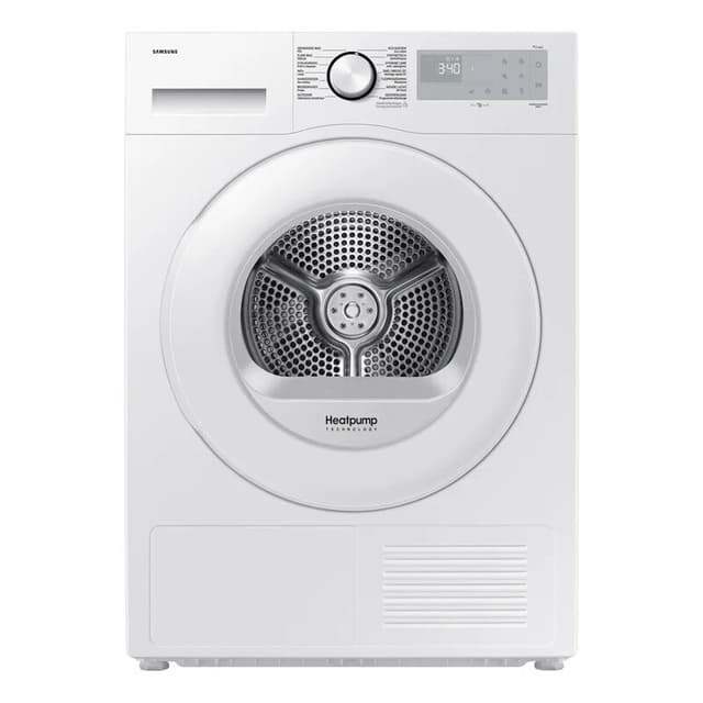 Samsung DV9UDG52A0THEN Vrijstaande droger - 9 kg capaciteit - Warmtepomptechnologie - Optimal Dry-systeem - Witte afwerking