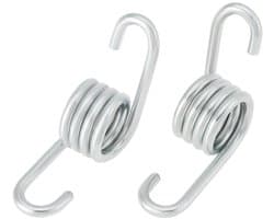 Dailygoods- Voetsteun Gegalvaniseerd - Voetsteunen Motorcross - Voetsteun 1 Paar - Compatibel met 125-530 EXC/EXC-F - Geschikt voor Husqvarna Tc65 2017-2018 - Lichtgewicht 20g - Motorsteunen