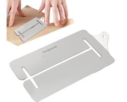 Naaiclips Roestvrij - Breigereedschap Markeren - Stof Quilten - Precisie Naadgeleiding - 10x6x1cm - Zilver
