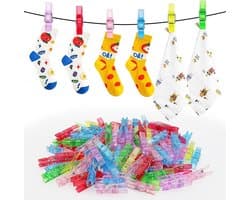 Mini Clips - Kleine Klemmen - Foto's Ophangen - Veelzijdige Decoratie - 110 Stuks - Gekleurd