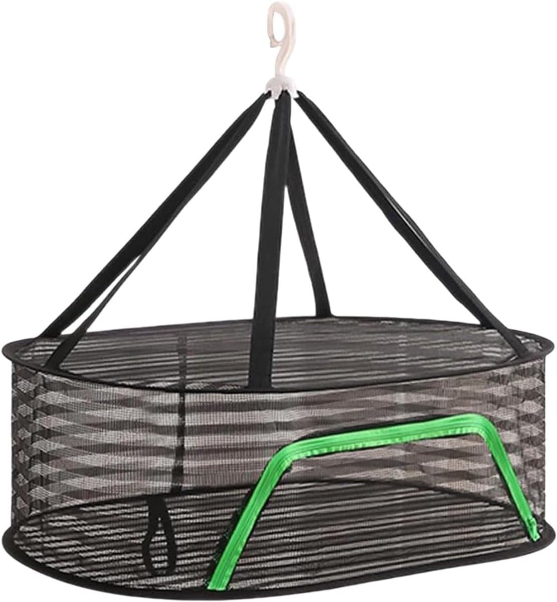 Droognet - Ventilatie Droger - Kleding Drogen - Opvouwbaar - 61 cm - Zwart — afbeelding 1