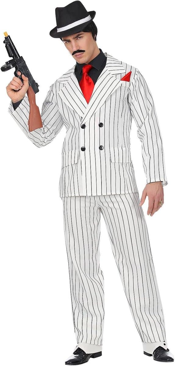 WIDMANN MILANO Party Fashion - Kostuum gangster, jas, broek, jaren 20- en 30-pak, maffia boss — afbeelding 1