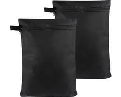 2 Stuks Waterdichte Waszakken, 39.5×27.5cm Herbruikbare Organizer voor Vochtige Kleding en Badkleding met Rits