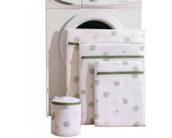 Waszakken 4 Stuks Herbruikbaar - Fijne Mesh Wasnetten met Rits voor Wasmachine - Grote Delicate Waszak voor Trui, Jas, Lingerie en Reizen