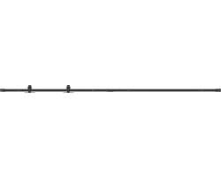 vidaXL - Ophangset - voor - schuifdeur - 213 - cm - koolstofstaal — afbeelding 1