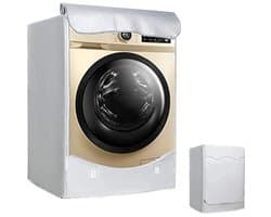 Wasmachine Beschermhoes – Zon- en Stofbestendig, Waterdicht 600D Oxford, Met Ritssluiting en Verstelbare Banden – Geschikt voor Voorlader 8-10 kg — afbeelding 1