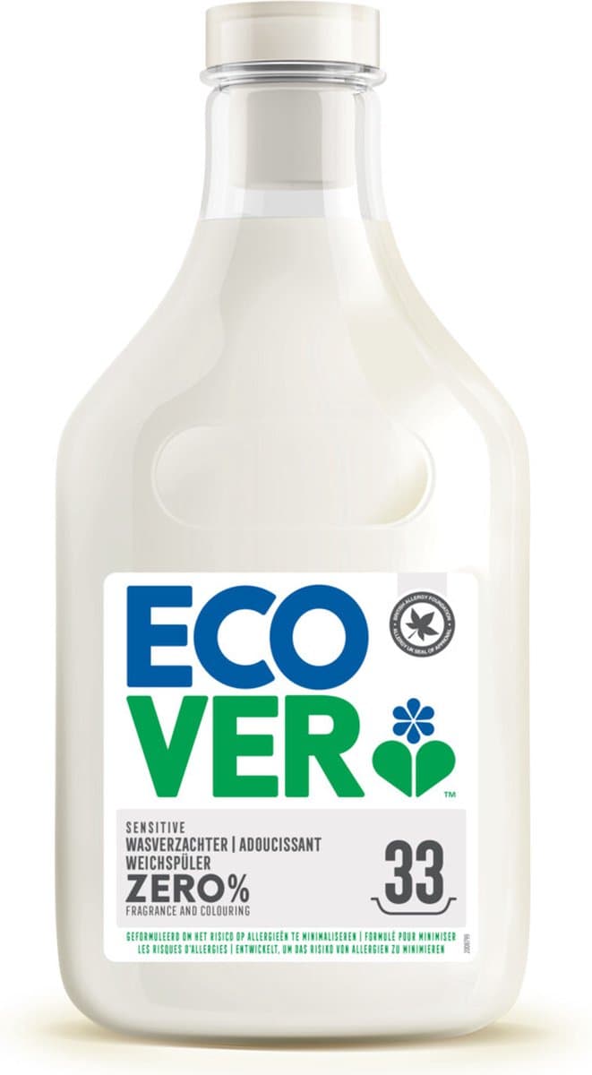 Ecover Wasverzachter Zero 33 Wasbeurten - 1 liter — afbeelding 1