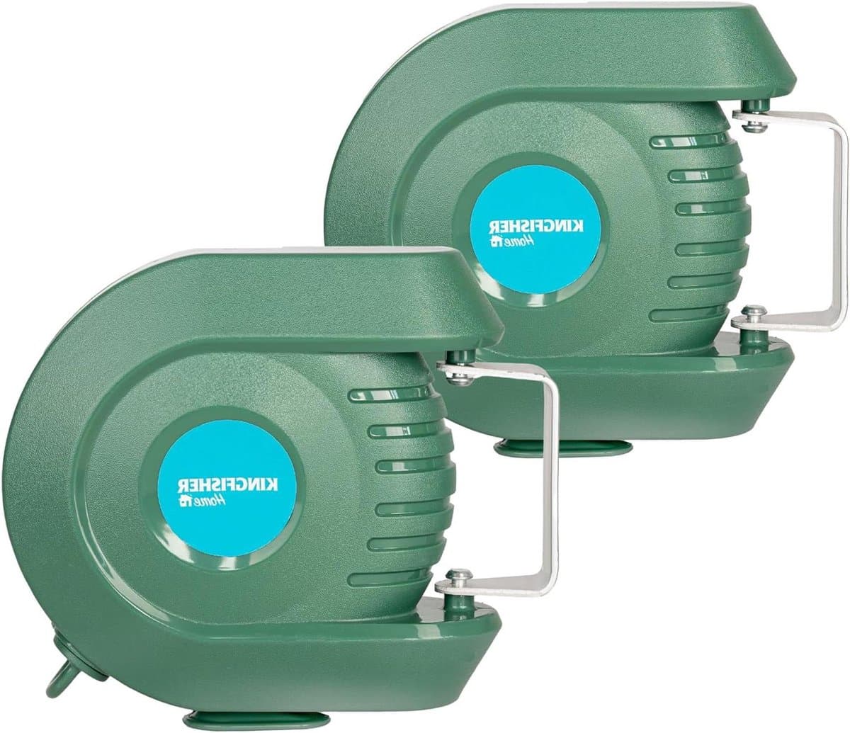 Waslijn Reel - Drooglijn Uitschuifbaar - Ruimte Besparen - Automatisch Intrekbaar - 12 Meter - Wit — afbeelding 1