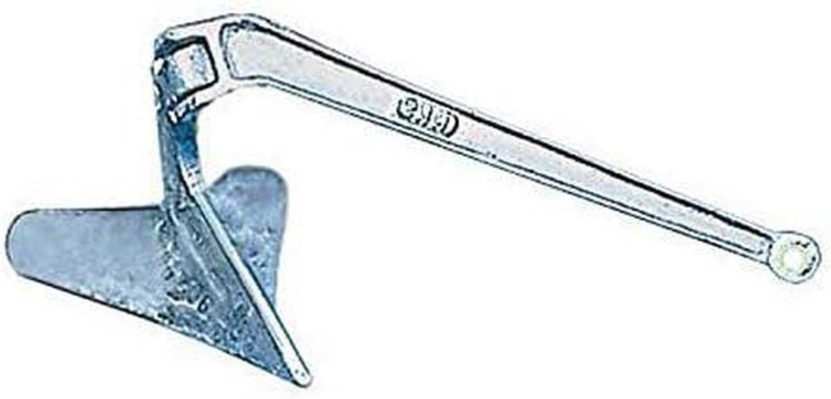 Plat Anker - Vaaranneker Boot - Boot Stabiliseren - Zware Kwaliteit - 7 kg - Metaal — afbeelding 1