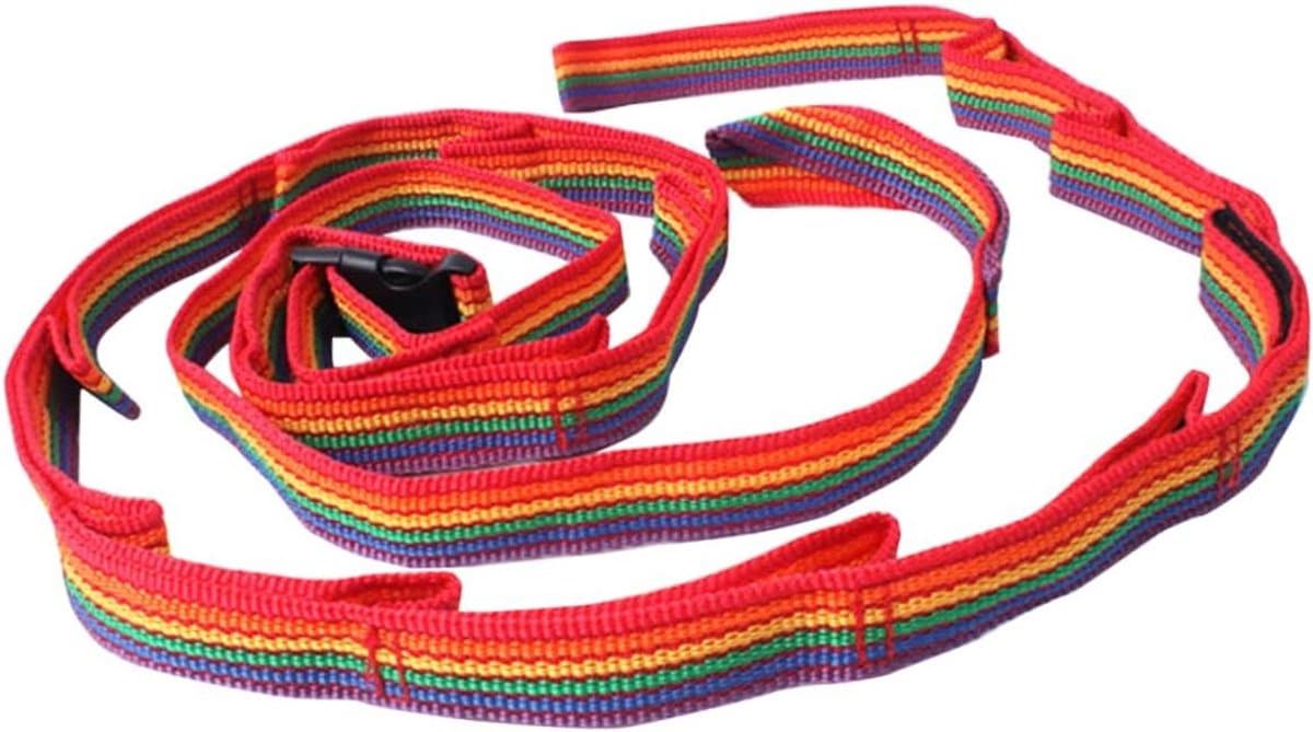 Outdoor Kledinglijn - Kampeer Touw - Reizen Kamperen - Dubbele Laag - 187 cm - Multikleur — afbeelding 1