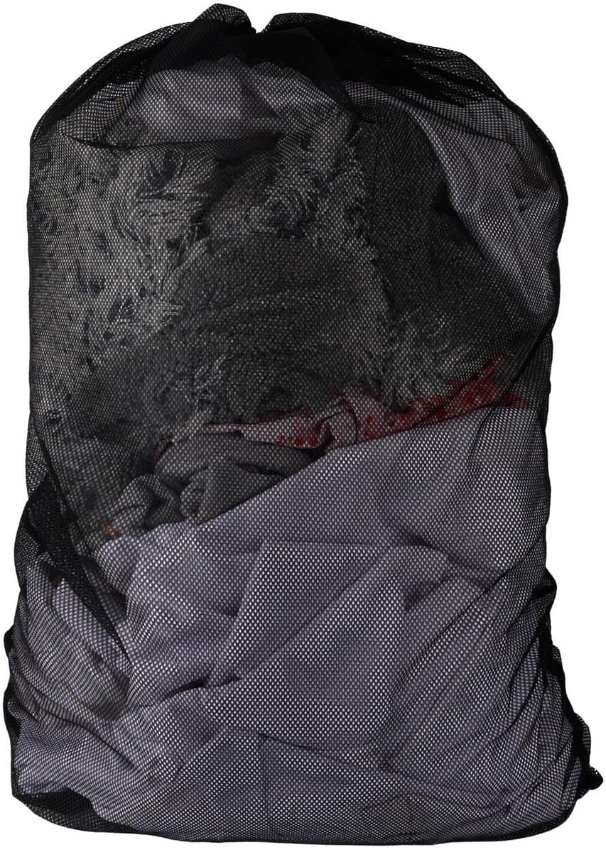 Dailygoods- Waszak 60x90 cm - Waszak met Trekkoord - Opvouwbaar - Polyester - Machinewasbaar - Ideaal voor Thuis/Hotel - Wasmand — afbeelding 1