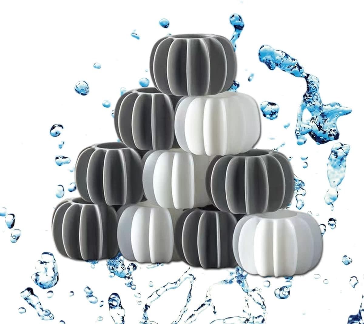 Herbruikbare Magische Wasballen, 5/10 Wasballen, Geschikt voor Wasmachines, Siliconen Stoomdrogerballen, Wasmachineballen, Wasballen (10 stuks) — afbeelding 1