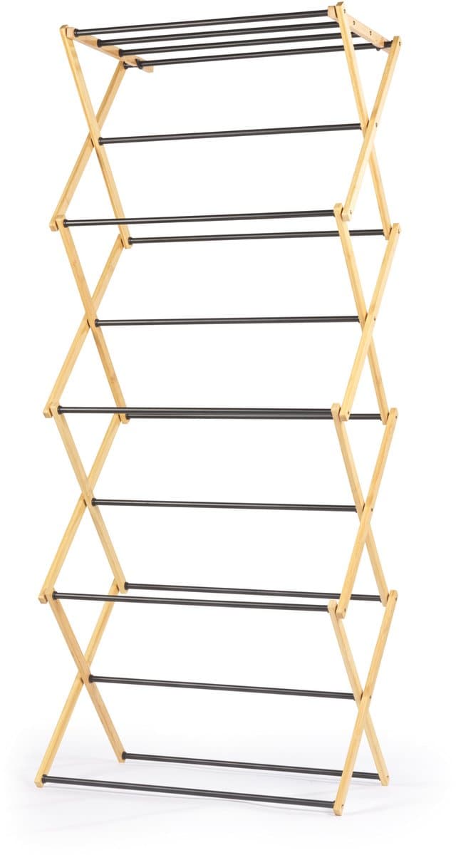 Beldray 4-laags Kledingrek - Bamboe, Max Belasting 15kg, Lichtgewicht — afbeelding 1