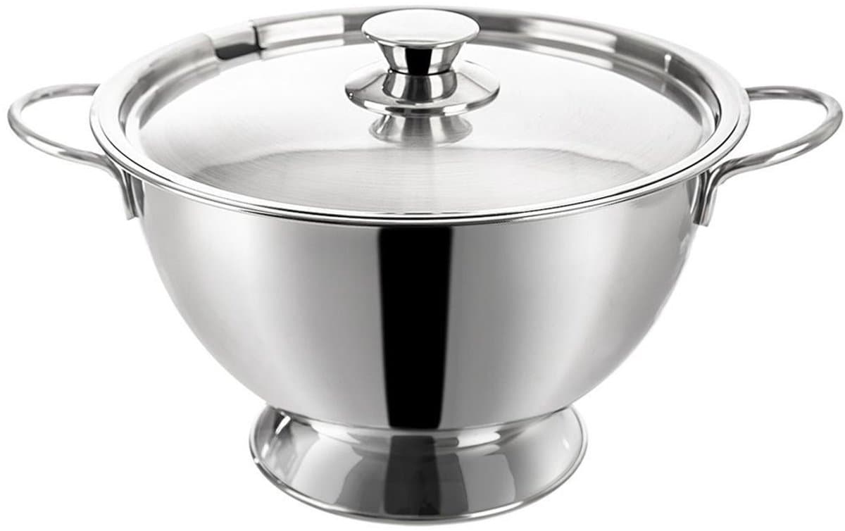 Orion - Soeppan - Roestvrij Staal - 4,5L - Met Deksel — afbeelding 1