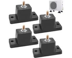 Allecto Plus - 4 stuks Airconditioning Trillingsdemper Rubber Lagers