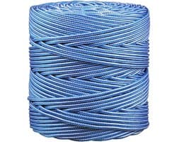 Waslijn voor binnen en buiten - veelzijdig gebruik - 100 m - blauw - polypropyleen