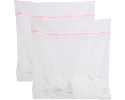 Wasnet Set van 2 - Premium Wasnetten - 60 x 60 cm - Bescherming tegen Vervorming - Verborgen Ritssluiting - Fijnmazige Polyester - Waszak