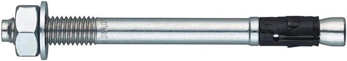 Boutanker - Ankerbouten Doorsteekanker - Bevestigen van zware lasten - Gelegeerd staal - 10 mm 115 mm - Zilverkleurig — afbeelding 1