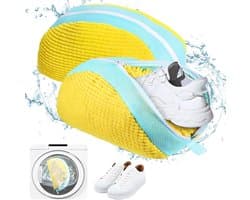 Schoenwaszakken voor de Wasmachine, Set van 2, Bescherming voor Sportschoenen en Leren Schoenen